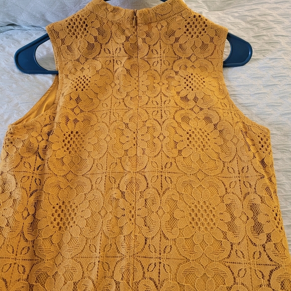 Mustard yellow dress - Picture 6 of 7